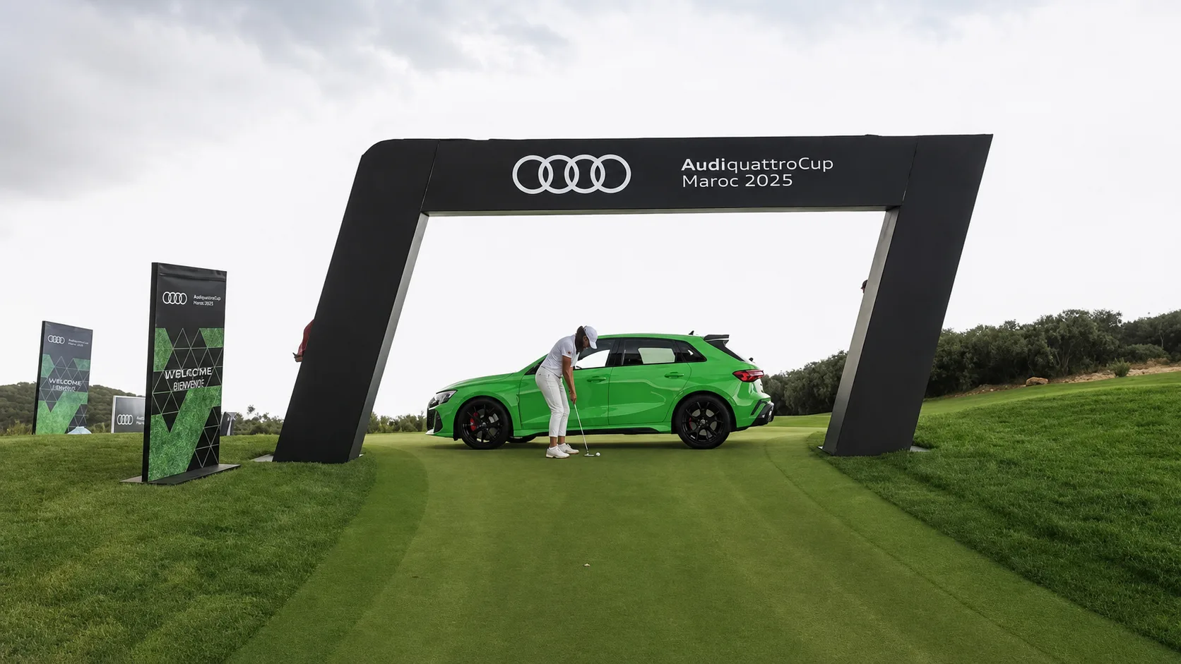 Animation Audi quattro Cup organisée par MTMS